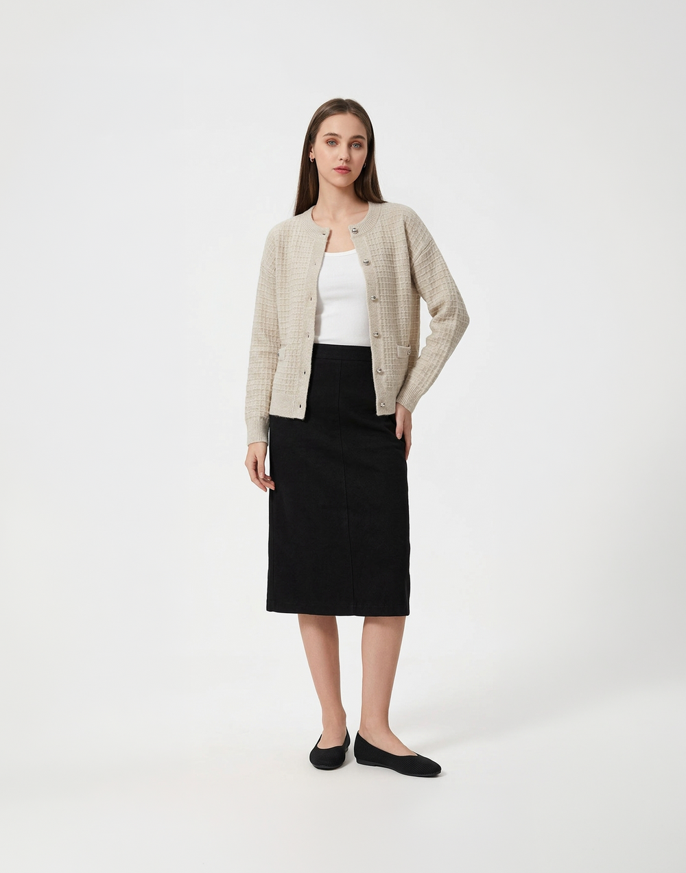Buttery Soft, Warm & Free Size Elysia Jacket With Pockets