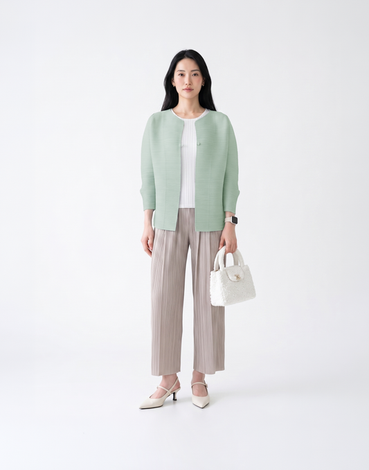Wrinkle-Free & Cooling Pleated Free Size Harper Jacket