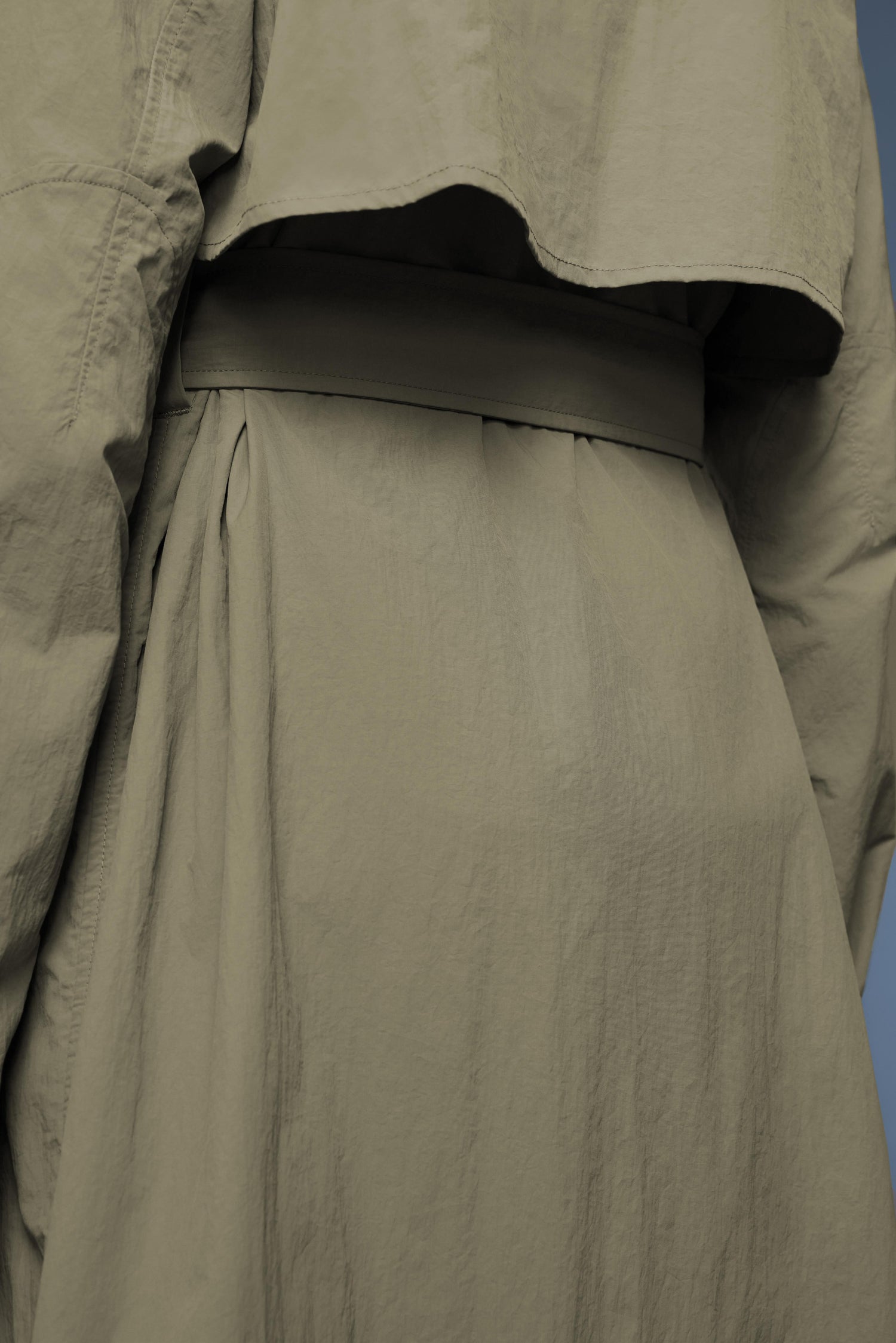Waterproof, UV Protection, Windproof Skyline Trench Coat With Hidden Pockets