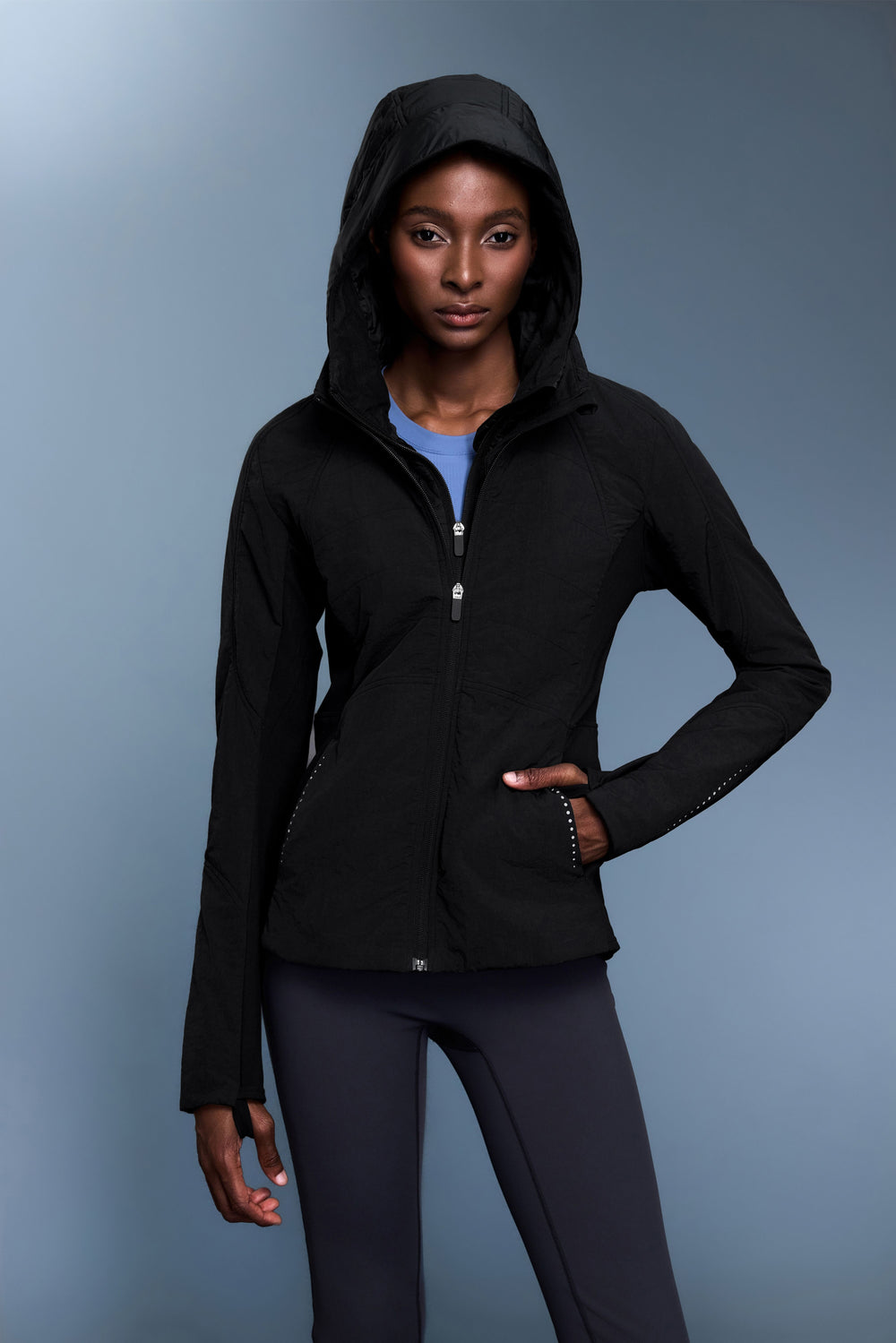 Thrive Dual-Layer Performance Jacket – Waterproof, Windproof & Sun-Protective with Pockets
