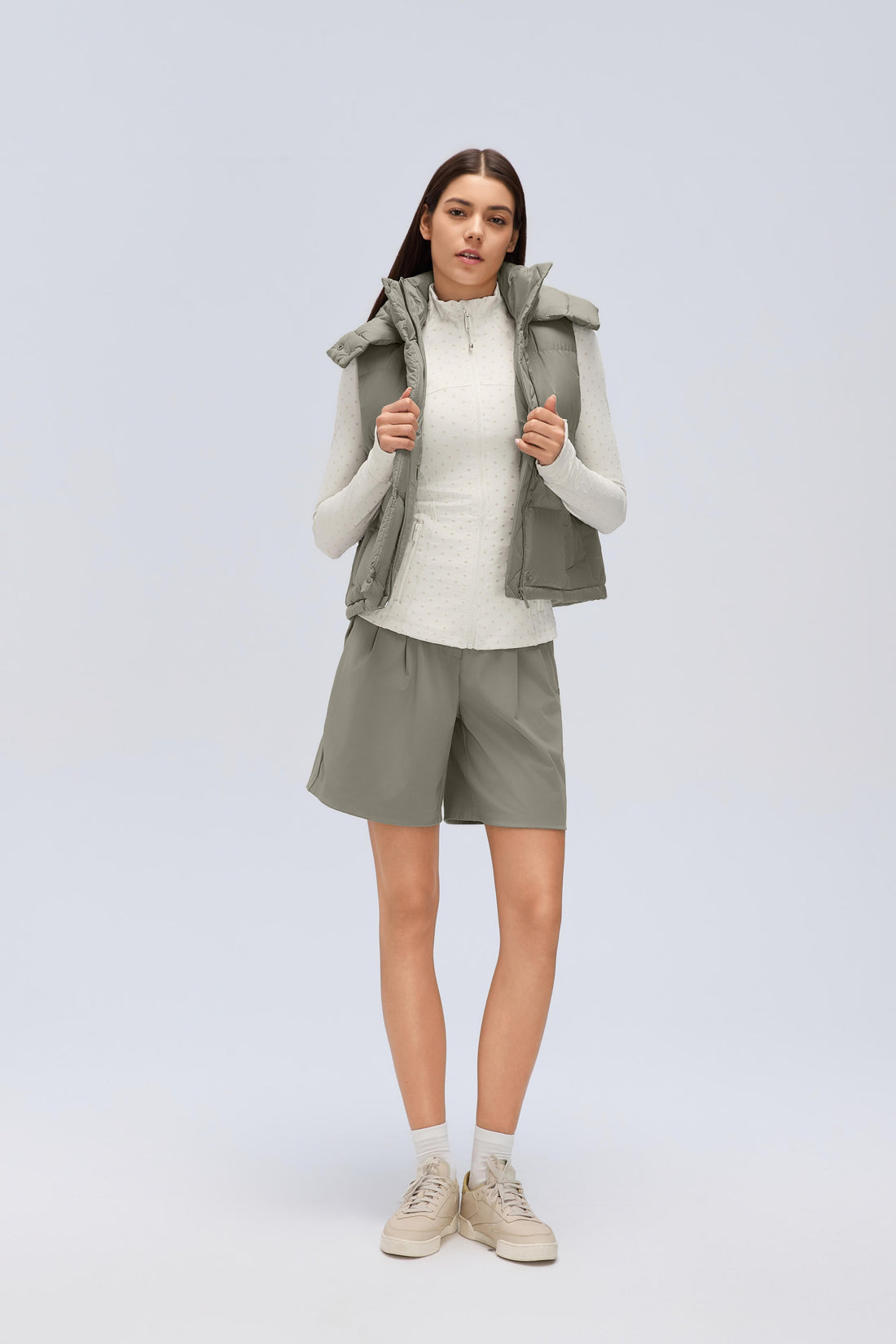 Waterproof, Windproof & Theft-Proof Cloudpuff Vest With Removable Hood