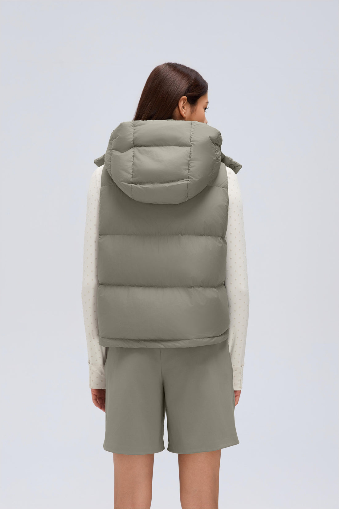 Waterproof, Windproof & Theft-Proof Cloudpuff Vest With Removable Hood