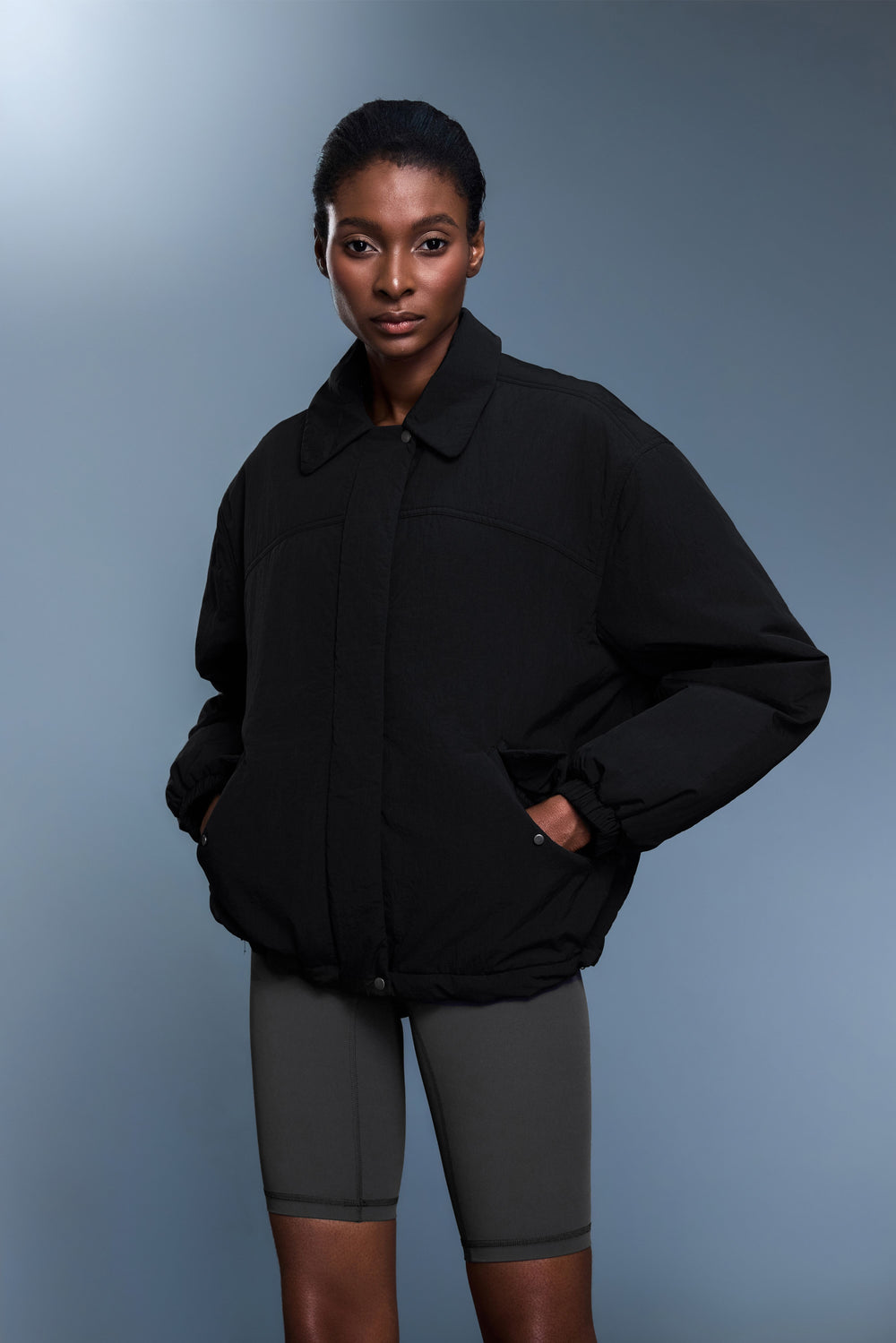 2-in-1 Waterproof & Windproof Bomber Jacket With Hidden Pockets