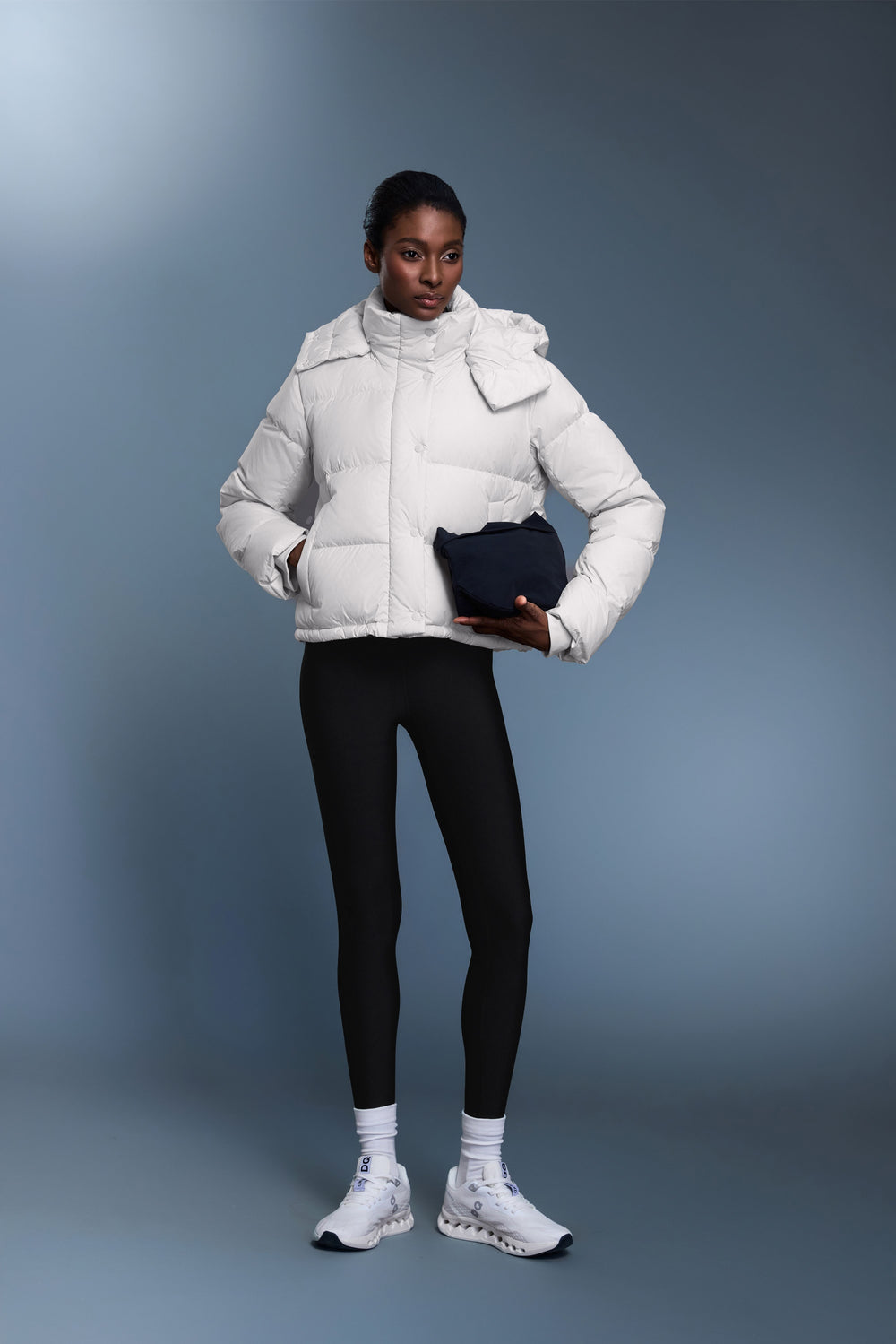 Waterproof, Windproof & Sun Protection Motion Puffer Jacket With Removable Hood - For Cold Climate