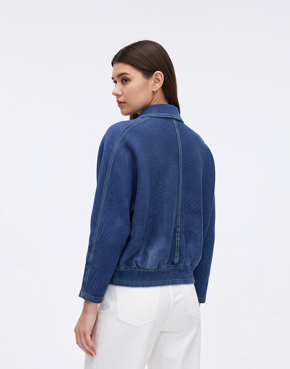 Wrinkle-Free, Cooling & Breathable Soho "Denim" Free Size Jacket