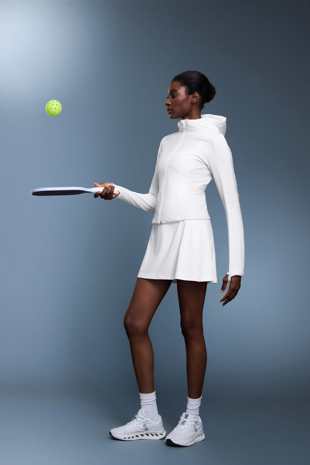 Windproof, Sun Protection & Windproof Alpha Puffer Sports Jacket With Hood - For Cold Climate