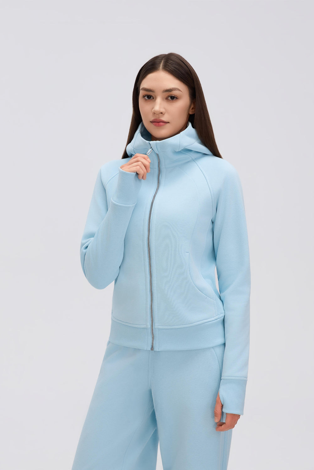Buttery Soft, Warm & Cosy Arctic Jacket With Neck Warmer & Pockets - For Cold Climates