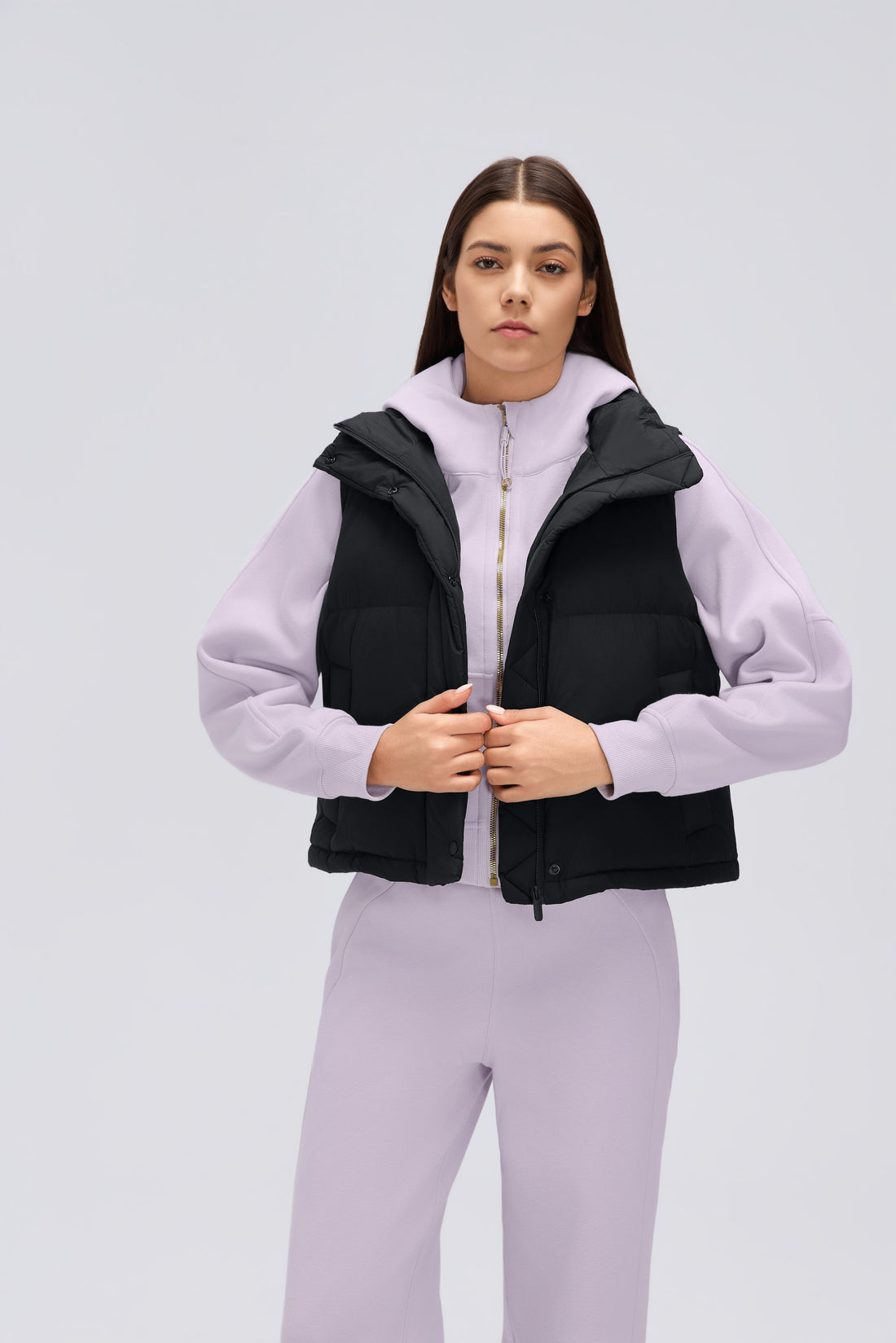 Waterproof, Windproof & Theft-Proof Cloudpuff Vest With Removable Hood