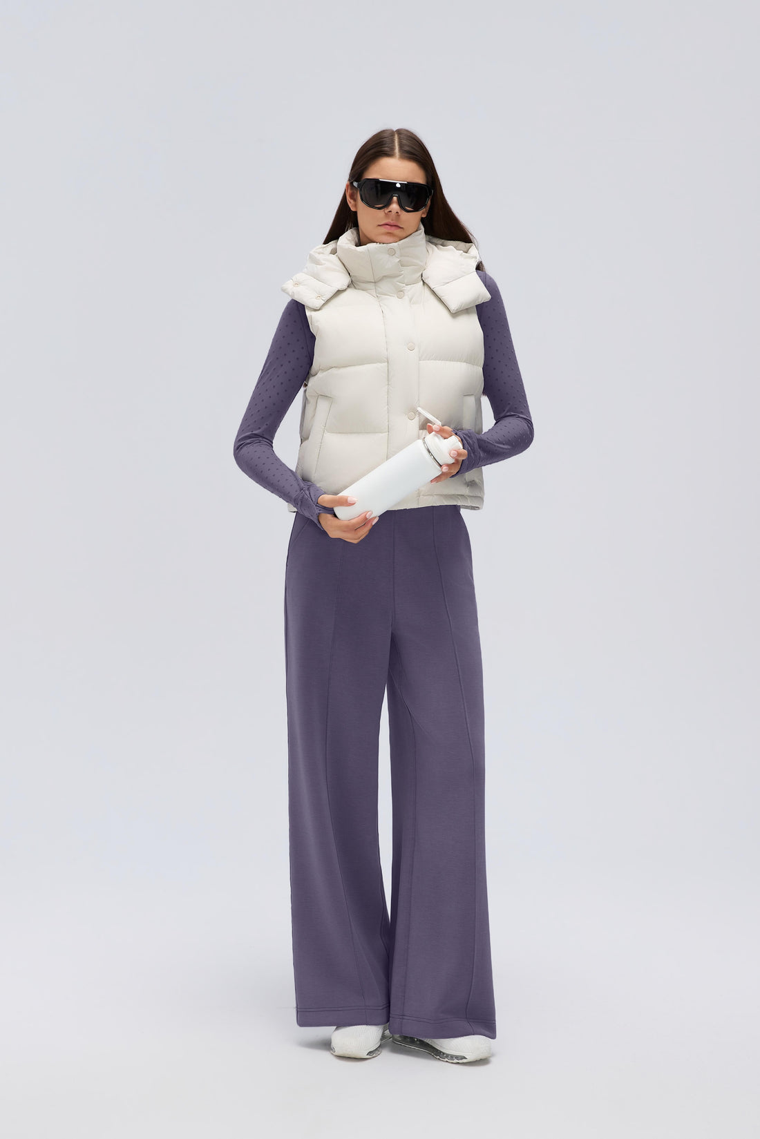 Waterproof, Windproof & Theft-Proof Cloudpuff Vest With Removable Hood