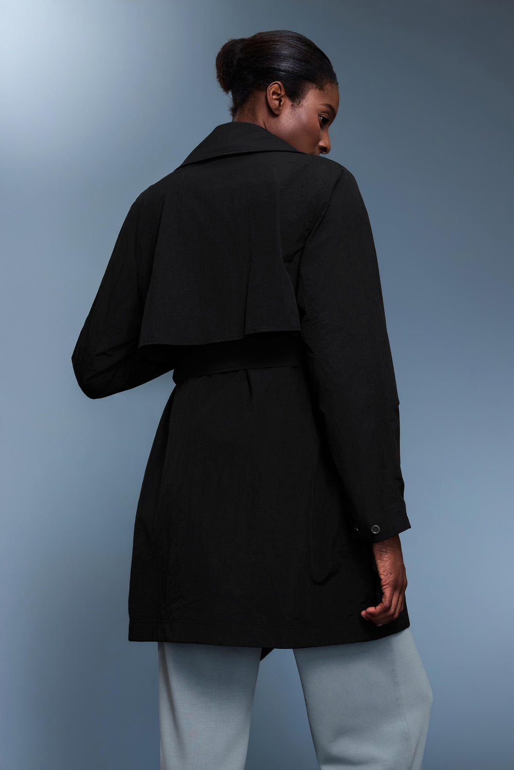 Waterproof, UV Protection, Windproof Skyline Trench Coat With Hidden Pockets - For Cold Climate