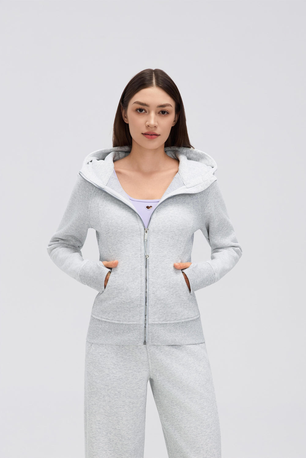 Buttery Soft, Warm & Cosy Arctic Jacket With Neck Warmer & Pockets - For Cold Climates