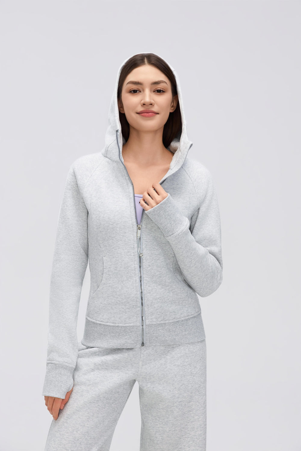 Buttery Soft, Warm & Cosy Arctic Jacket With Neck Warmer & Pockets - For Cold Climates
