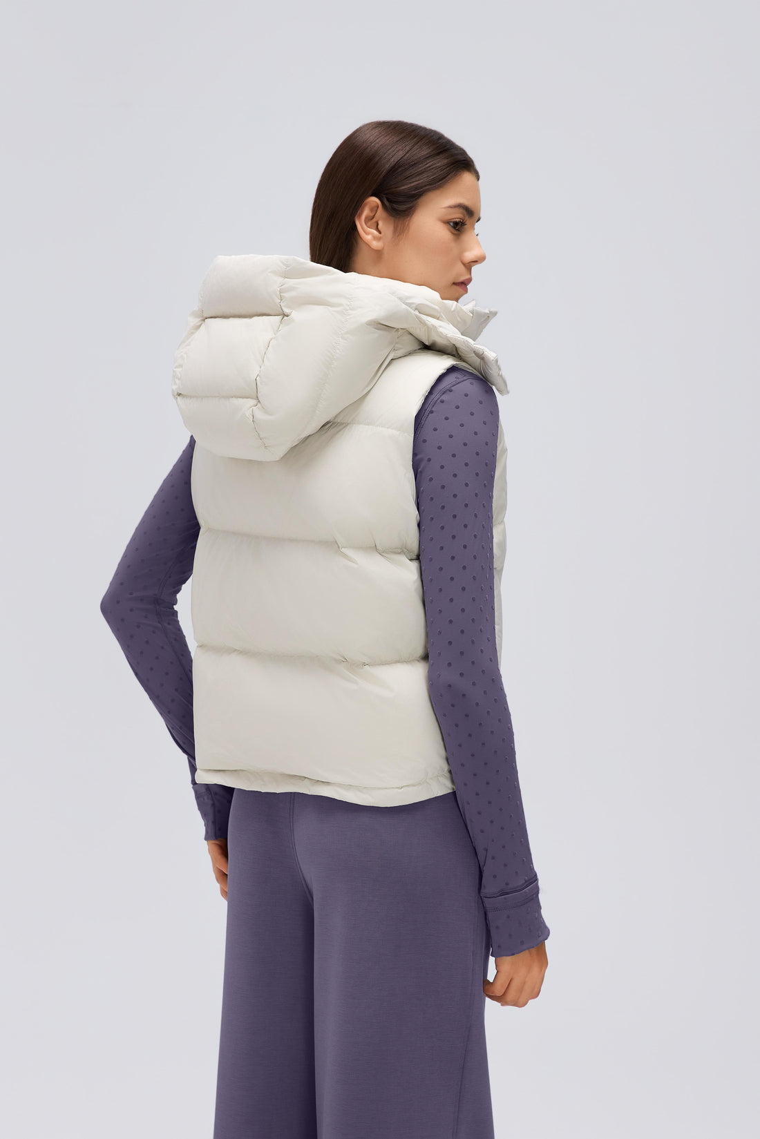 Waterproof, Windproof & Theft-Proof Cloudpuff Vest With Removable Hood