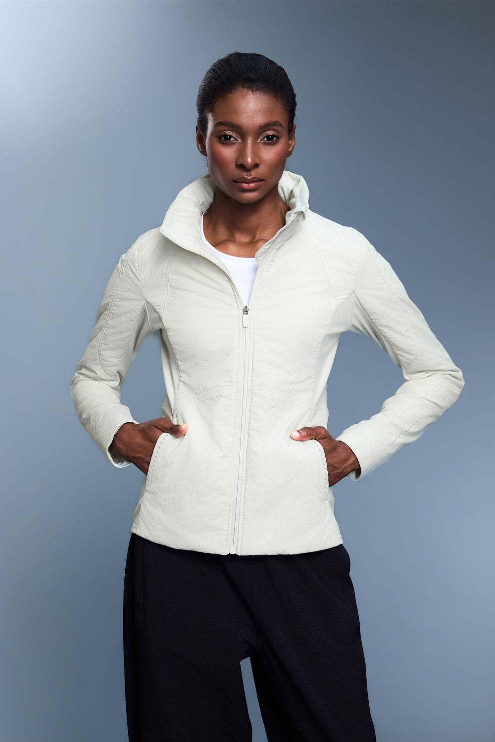 Thrive Dual-Layer Performance Jacket – Waterproof, Windproof & Sun-Protective with Pockets