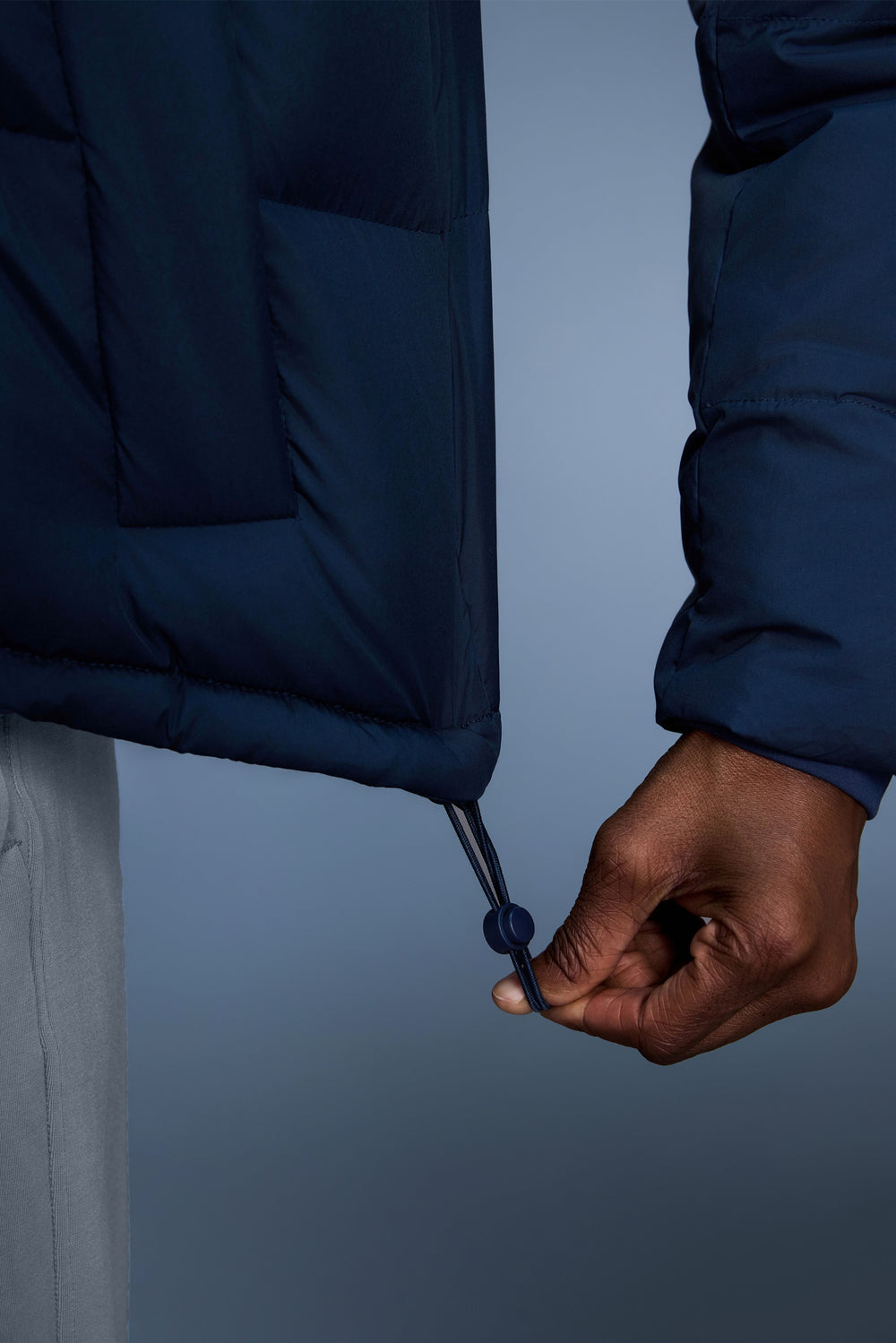 Waterproof, Windproof & Sun Protection Motion Puffer Jacket With Removable Hood - For Cold Climate