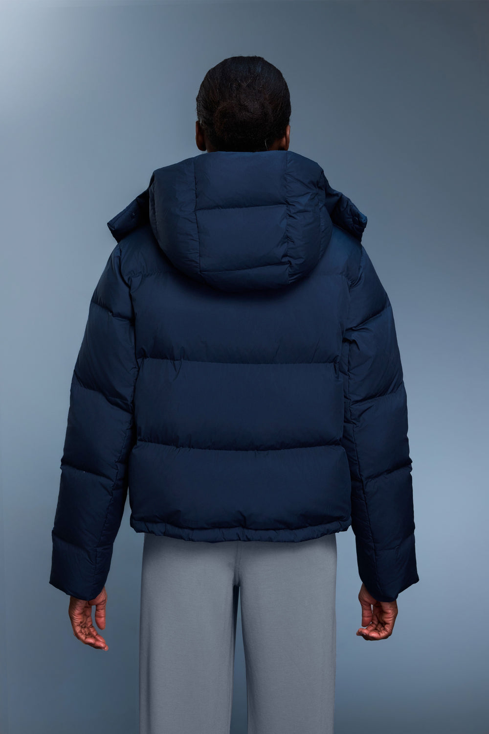 Waterproof, Windproof & Sun Protection Motion Puffer Jacket With Removable Hood - For Cold Climate