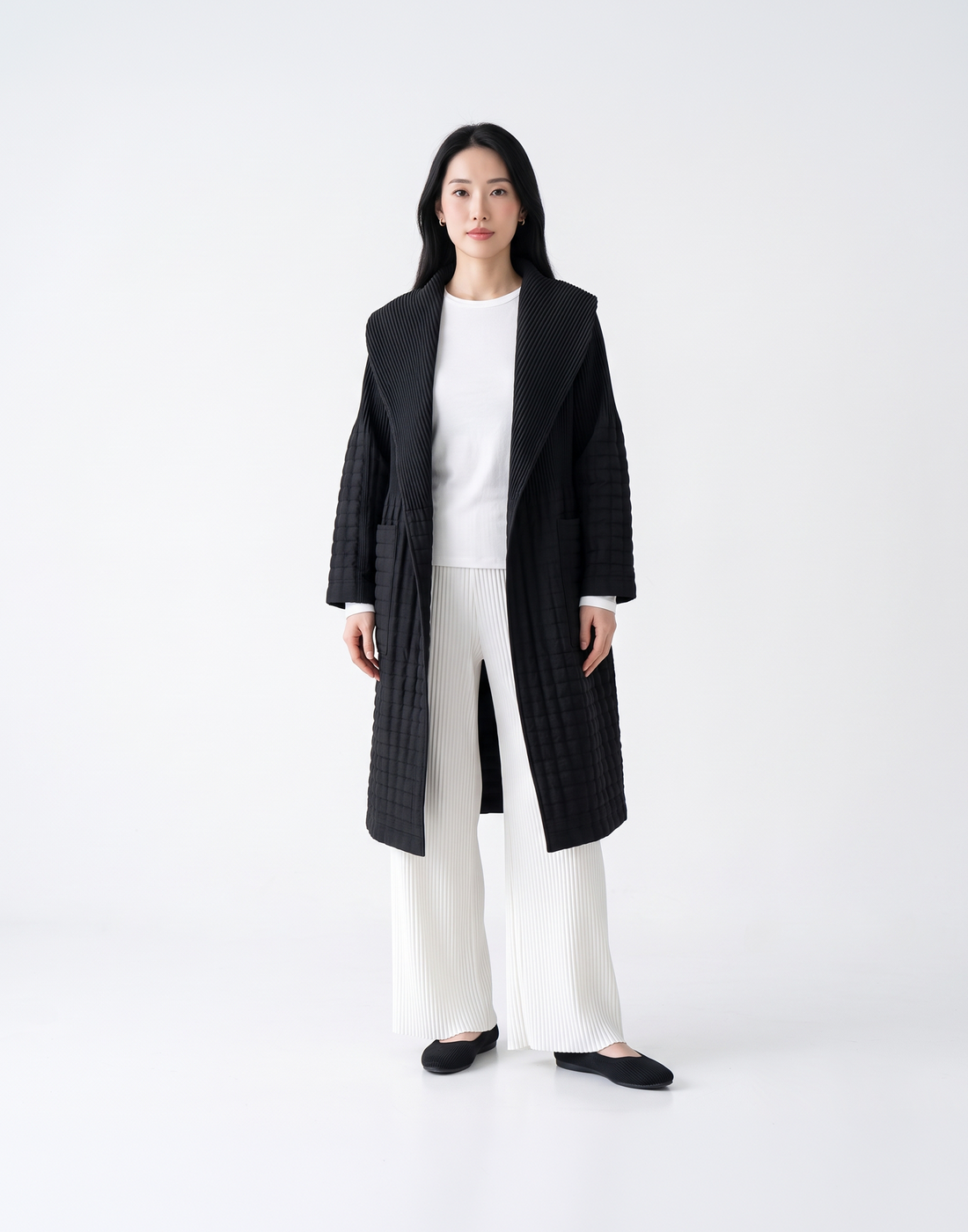 Buttery Soft, Cosy & Free Size Atelier Trench Coat With Deep Pockets