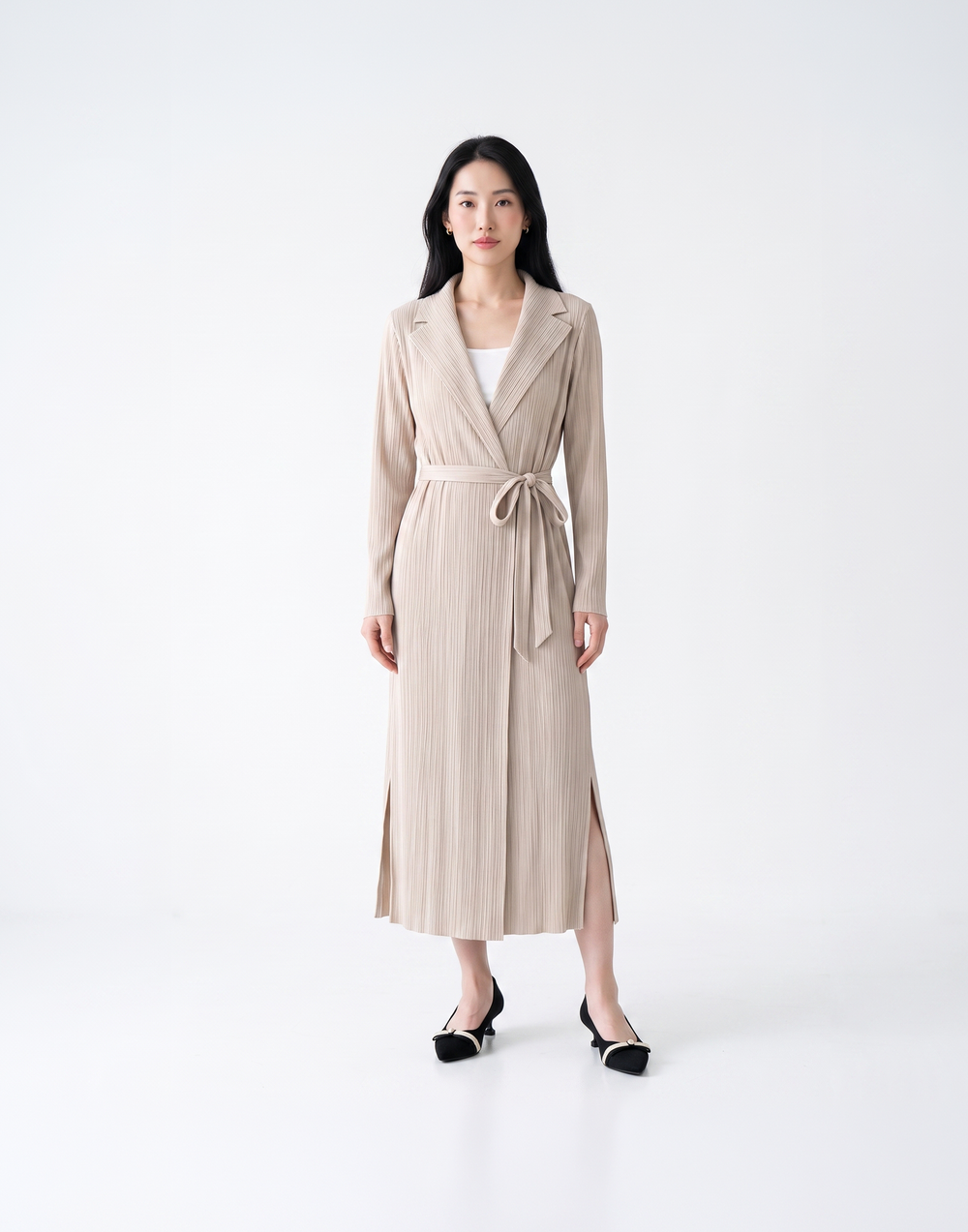 Wrinkle-Free, Cooling & Breathable Free Size Waltz Trench Coat