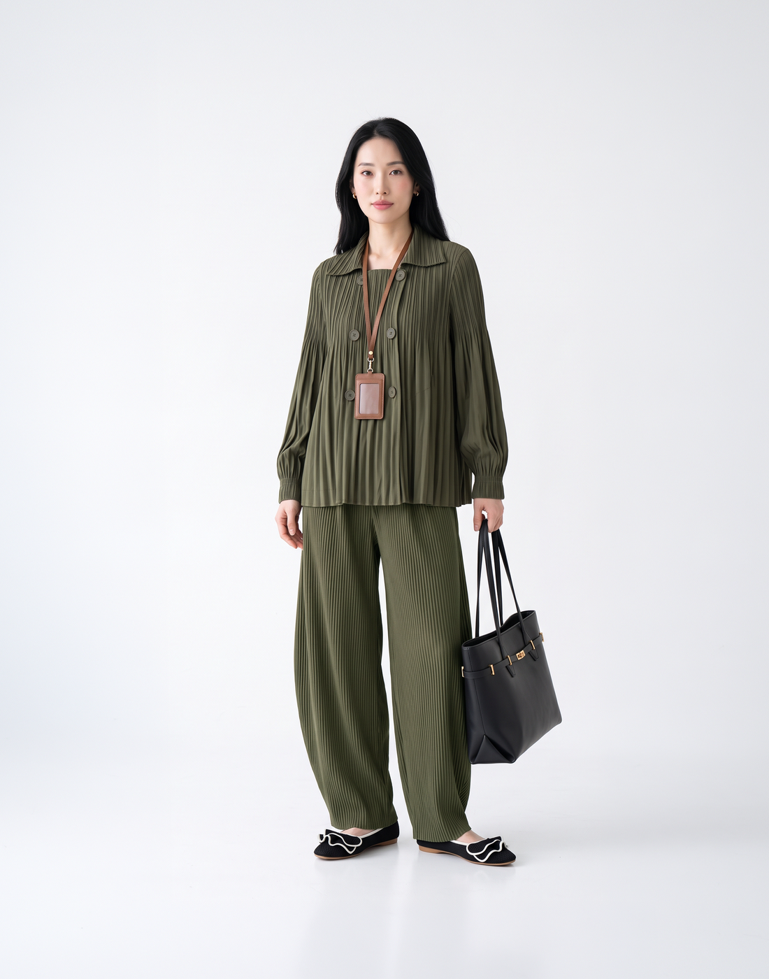 Wrinkle-Free, Cooling & Breathable Free Size Pleated Amara Jacket