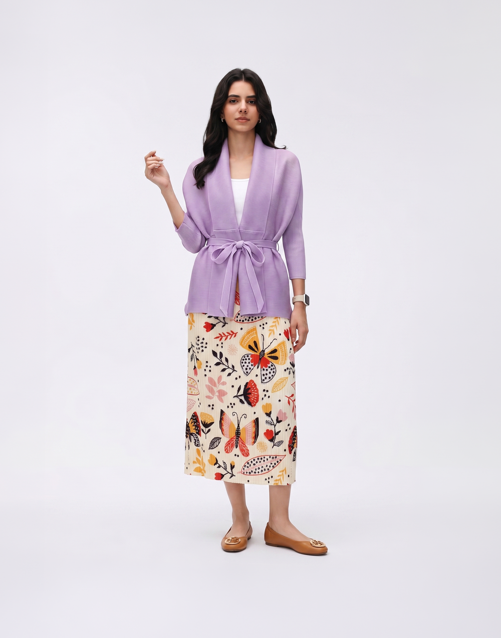 Wrinkle-Free, Cooling & Breathable Opal Pleated Jacket With Adjustable Waistband