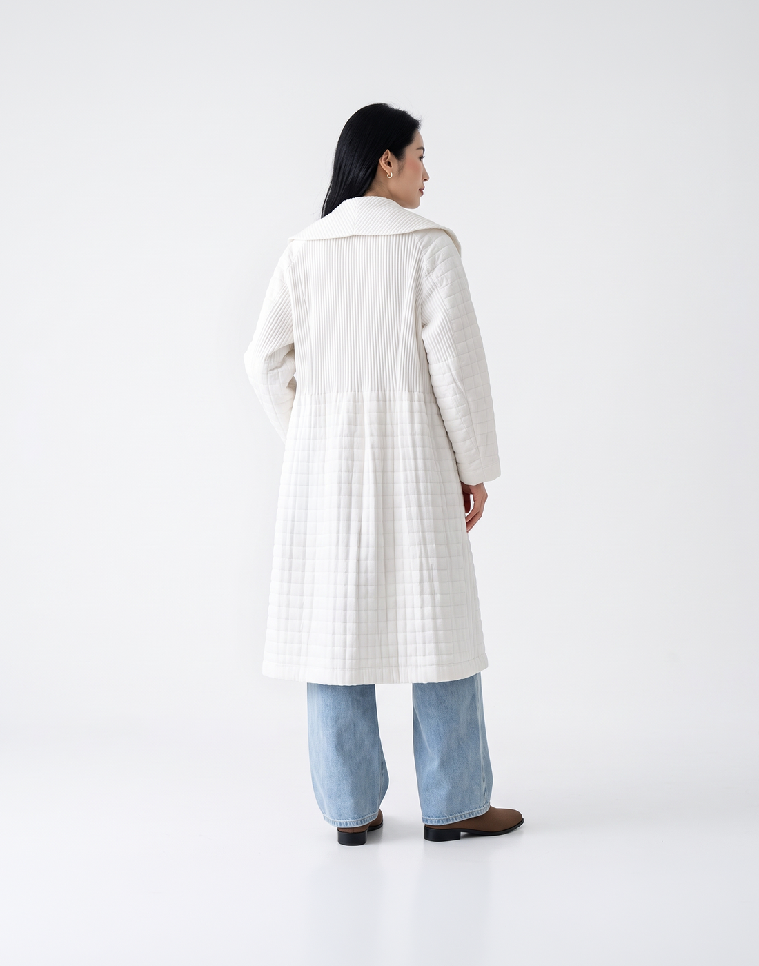 Buttery Soft, Cosy & Free Size Atelier Trench Coat With Deep Pockets