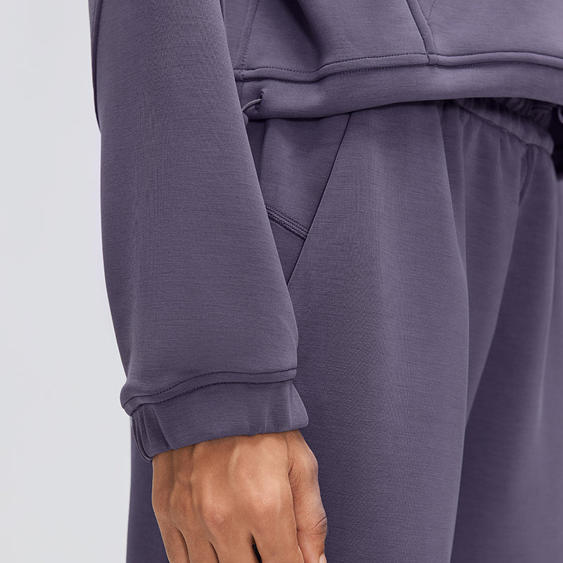 Buttery Soft, Stretchy & Wrinkle-Free Miles Jacket With Neck Warmer