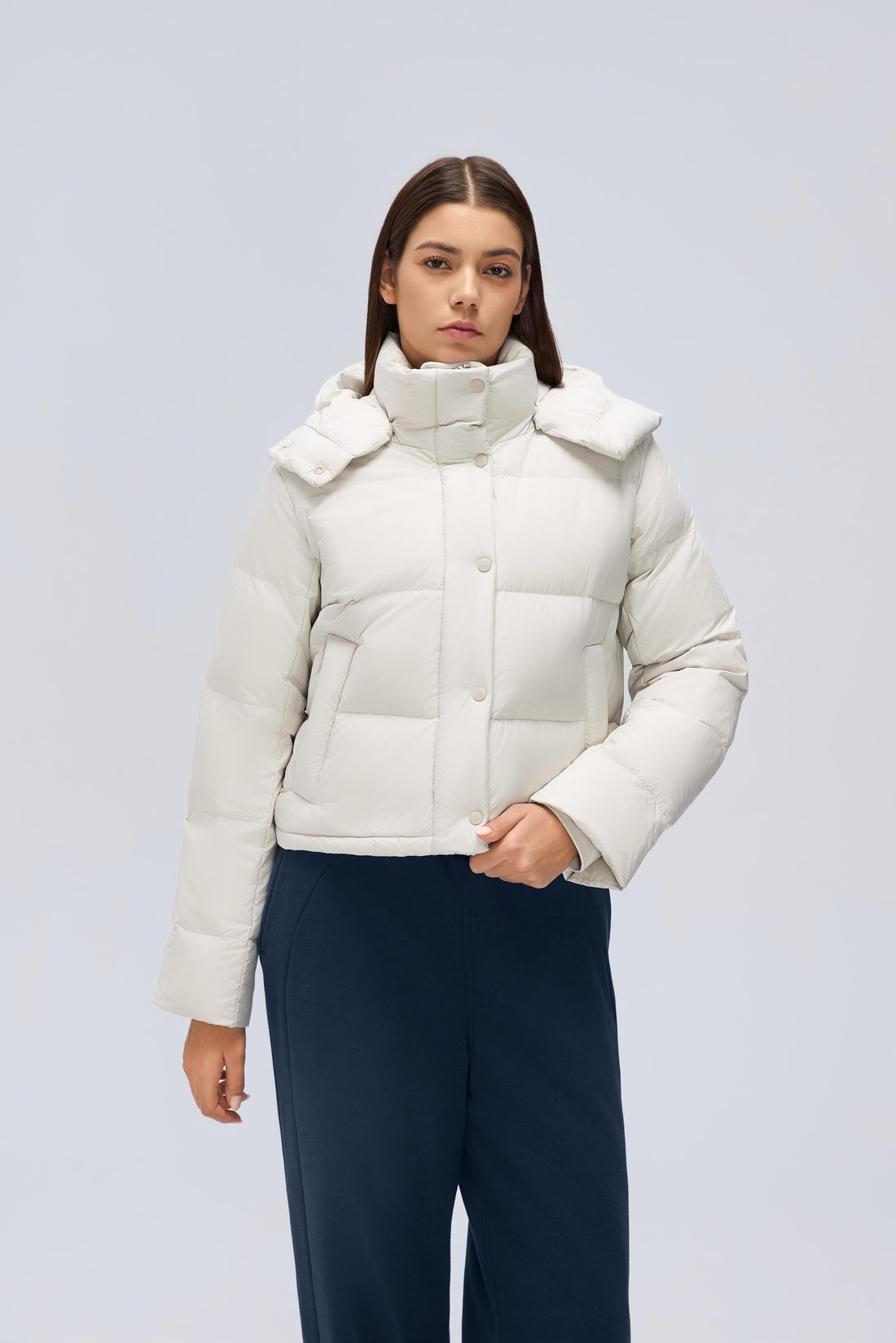 Waterproof, Windproof & Theft-Proof CloudHug Puffer Jacket With Removable Hood