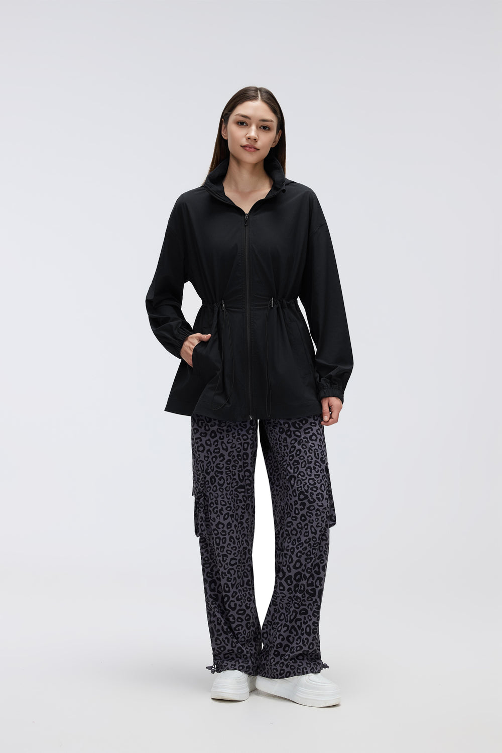 Windproof, Water-Resistant, Quick-Drying Good Weather Jacket With Pockets