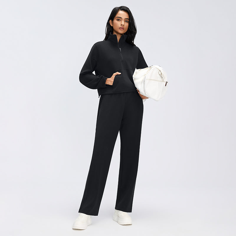 Buttery Soft, Stretchy & Wrinkle-Free Miles Jacket With Neck Warmer