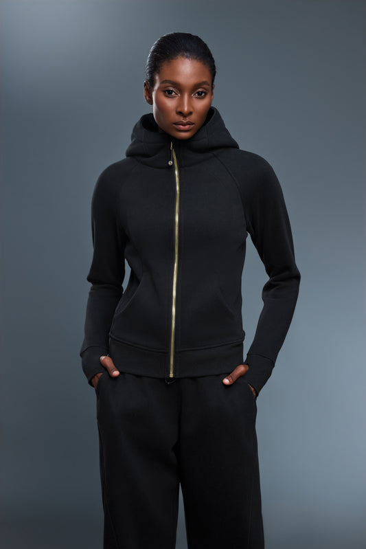 Buttery Soft Transit Jacket With Neck Warmer With Pockets - For Cold Climate