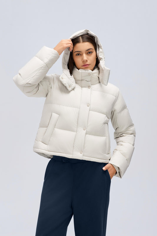 Waterproof, Windproof & Theft-Proof CloudHug Puffer Jacket With Removable Hood