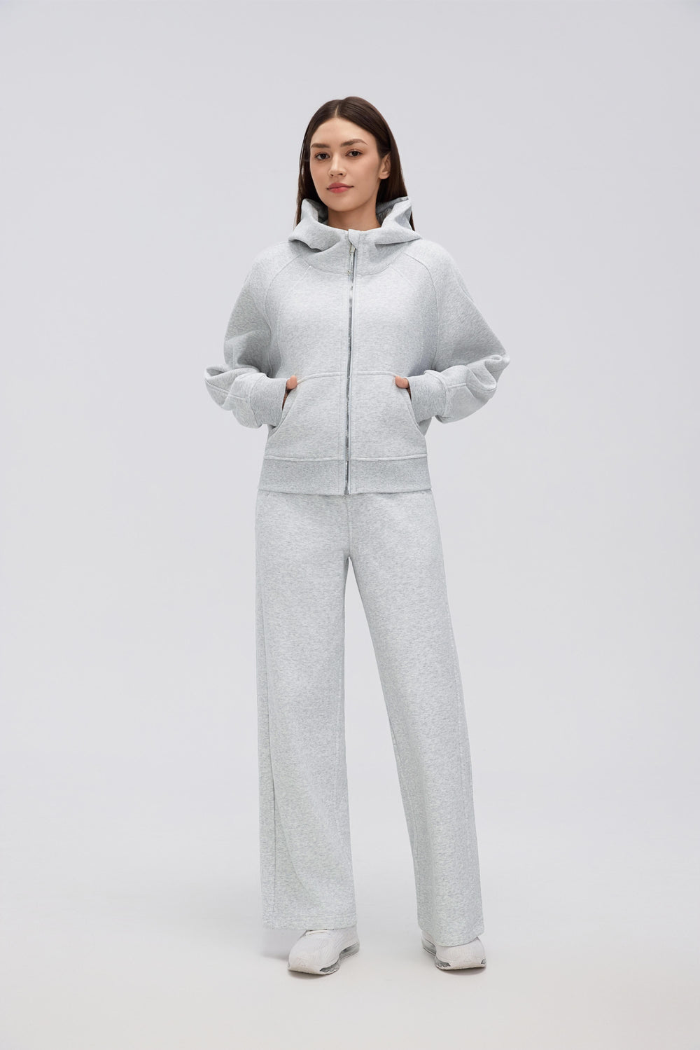 Buttery Soft, Warm & Cosy Glacier Jacket With Neck Warmer & Pockets - For Cold Climates