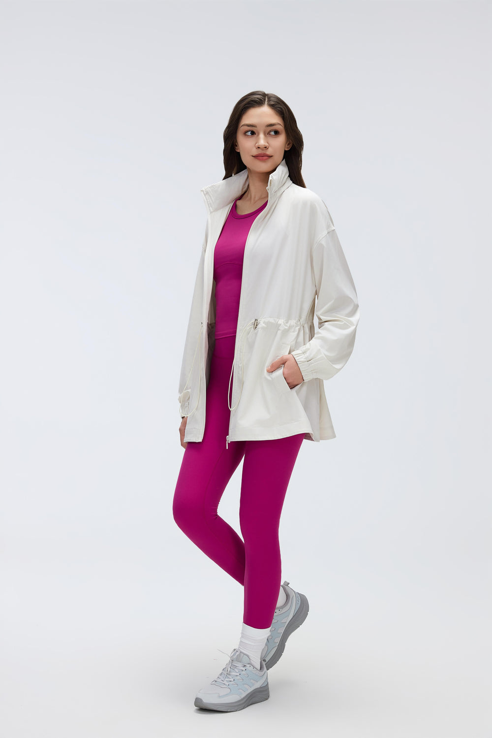 Windproof, Water-Resistant, Quick-Drying Good Weather Jacket With Pockets