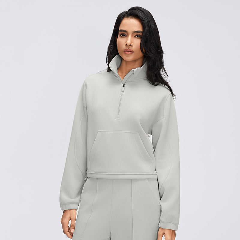 Buttery Soft, Stretchy & Wrinkle-Free Miles Jacket With Neck Warmer