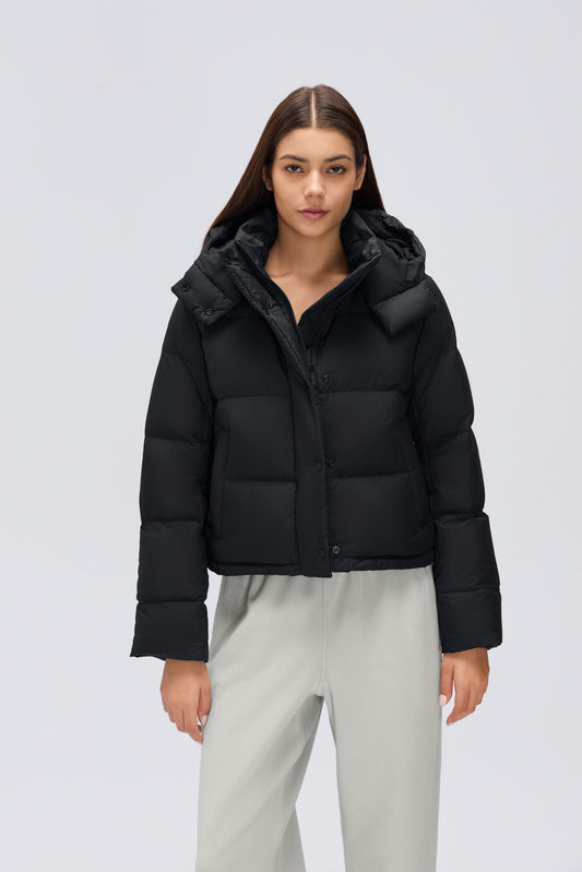 Waterproof, Windproof & Theft-Proof CloudHug Puffer Jacket With Removable Hood