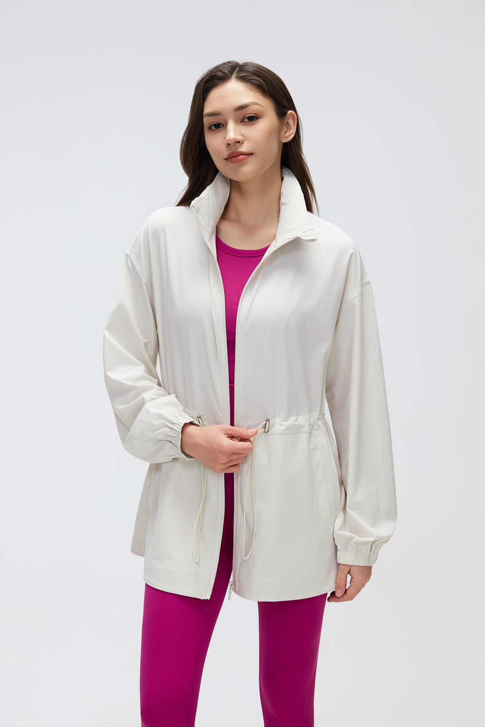 Windproof, Water-Resistant, Quick-Drying Good Weather Jacket With Pockets