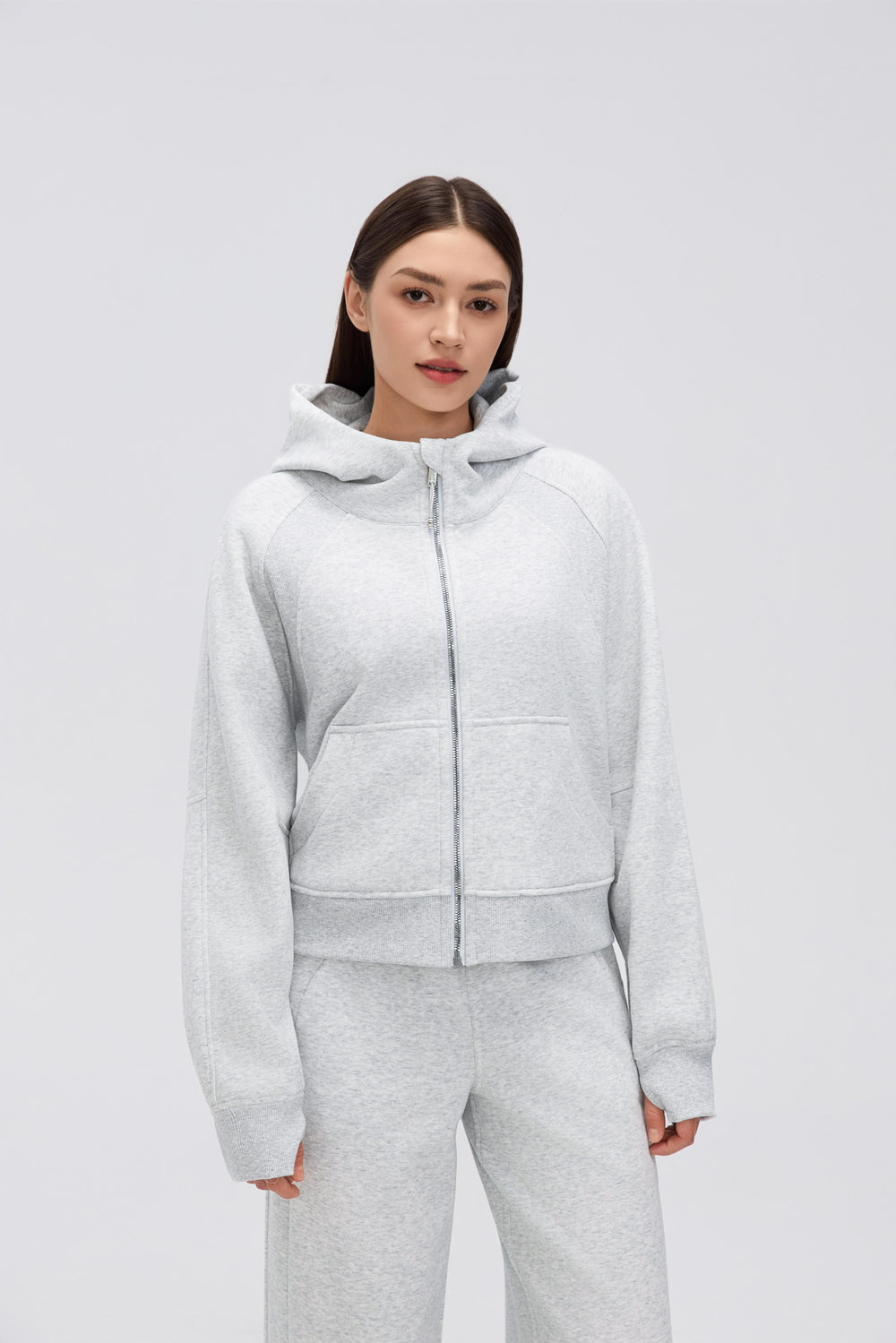 Buttery Soft, Warm & Cosy Glacier Jacket With Neck Warmer & Pockets - For Cold Climates