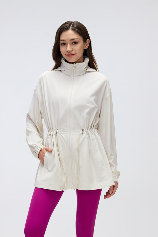 Windproof, Water-Resistant, Quick-Drying Good Weather Jacket With Pockets