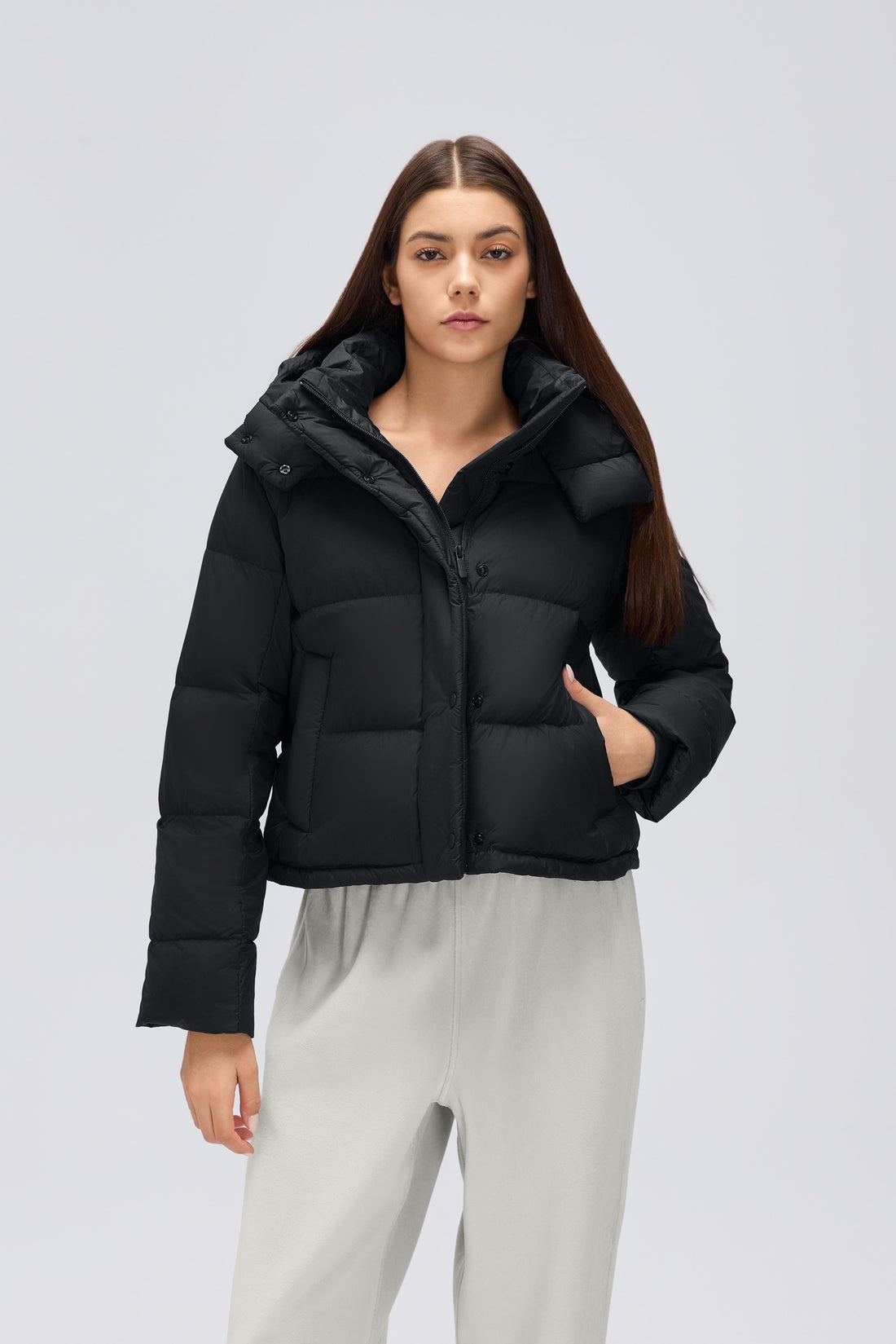 Waterproof, Windproof & Theft-Proof CloudHug Puffer Jacket With Removable Hood