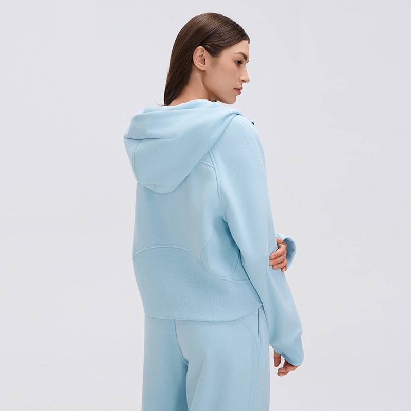 Buttery Soft, Warm & Cosy Glacier Jacket With Neck Warmer & Pockets - For Cold Climates