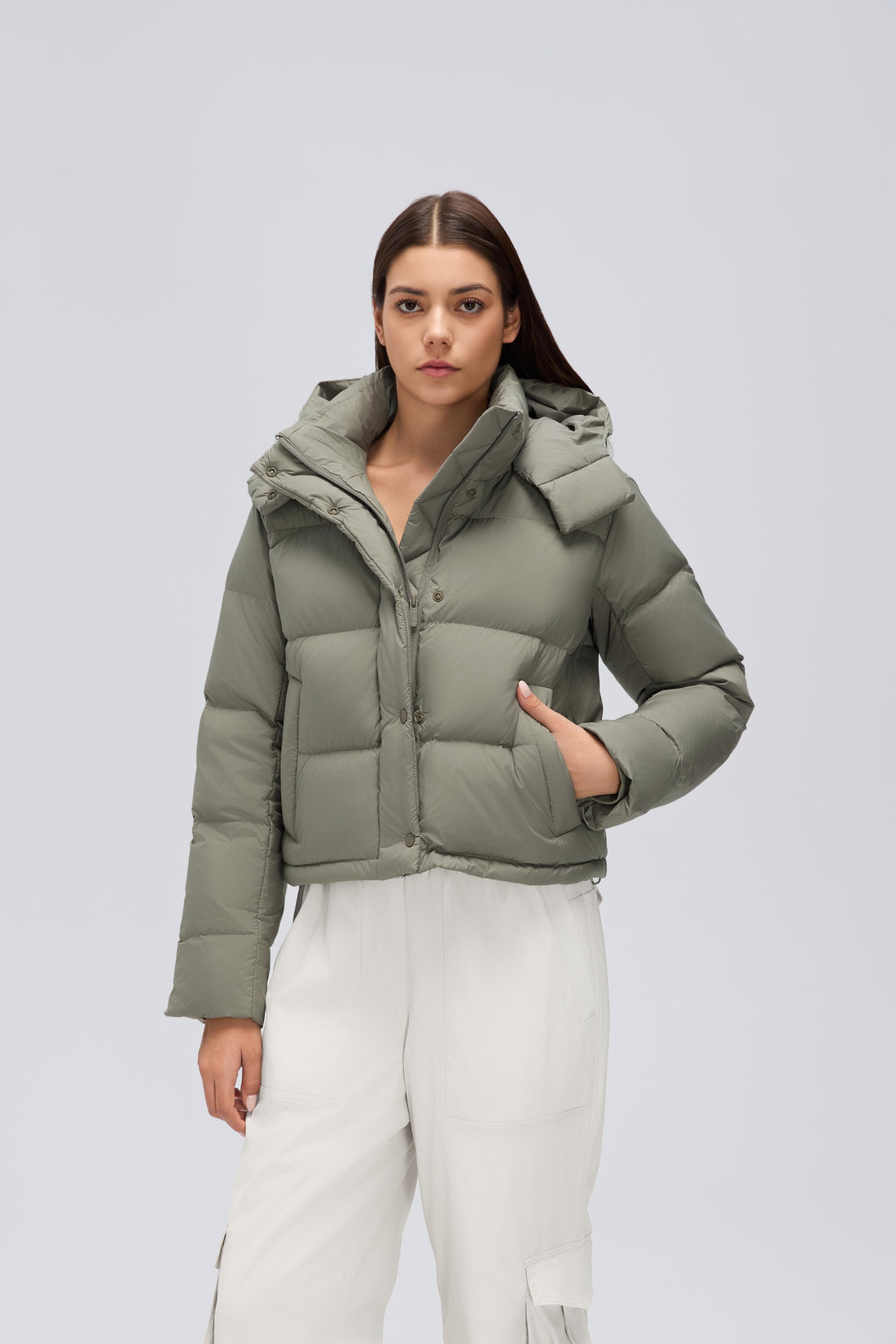 Waterproof, Windproof & Theft-Proof CloudHug Puffer Jacket With Removable Hood