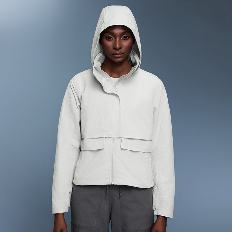 Rainproof, UV Protection, Windproof Adventurer Jacket With Hidden Pockets & Foldable Hoodie - For Cold Climate