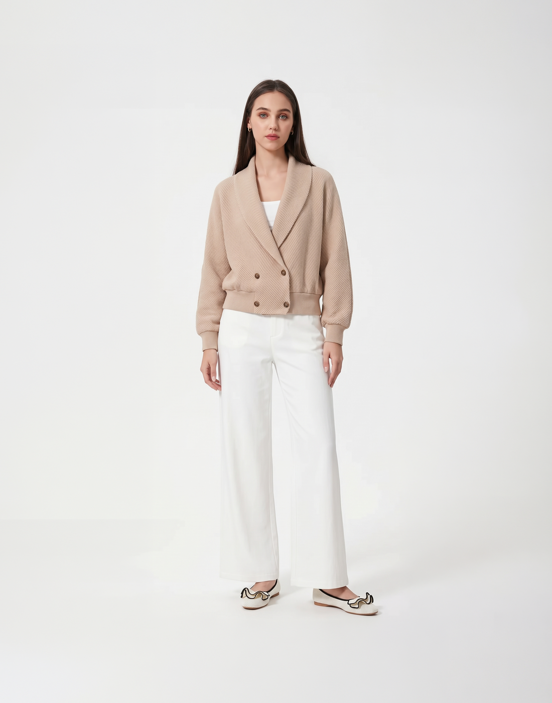 Wrinkle-Free, Cooling & Free Size Pleated Verona Jacket