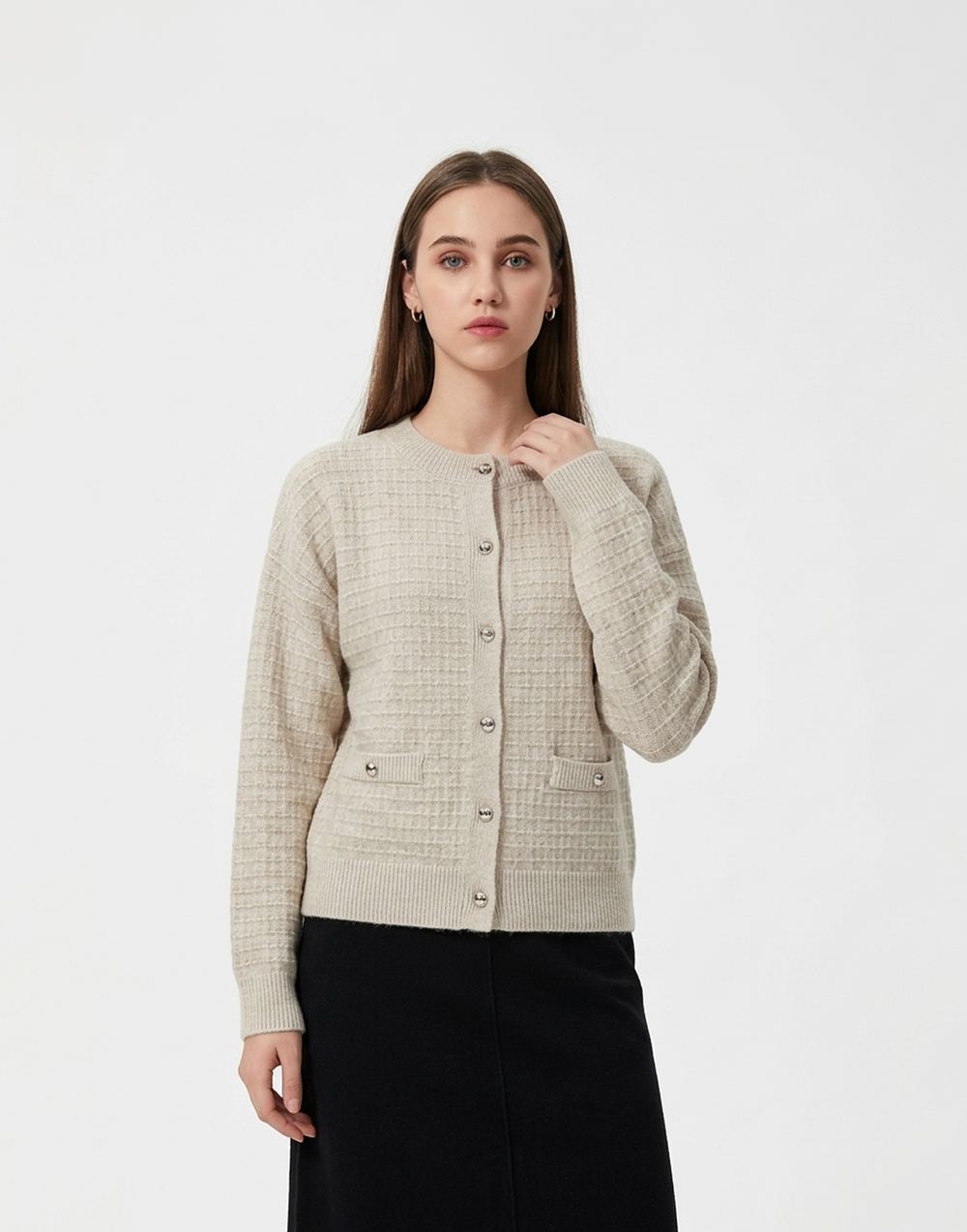 Buttery Soft, Warm & Free Size Elysia Jacket With Pockets