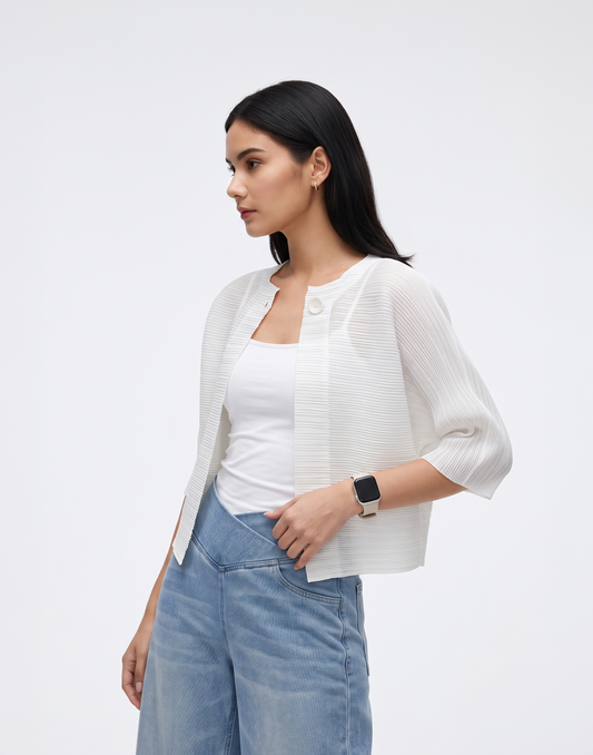 Wrinkle-Free, Cooling & Breathable Zen Pleated Jacket