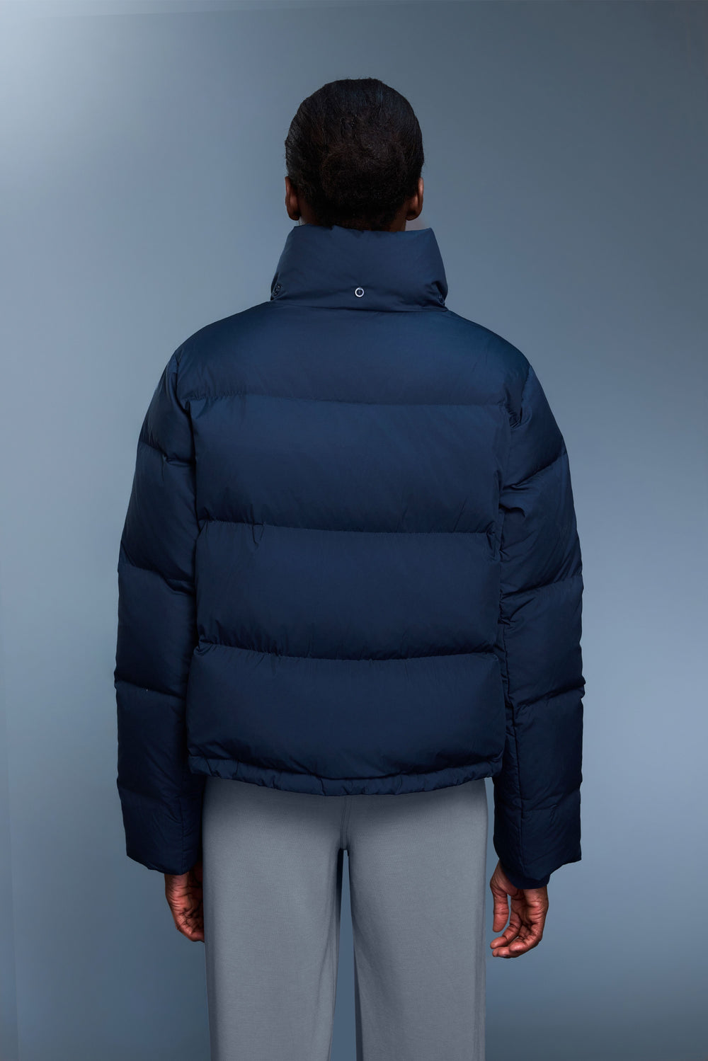 Waterproof, Windproof & Sun Protection Motion Puffer Jacket With Removable Hood - For Cold Climate