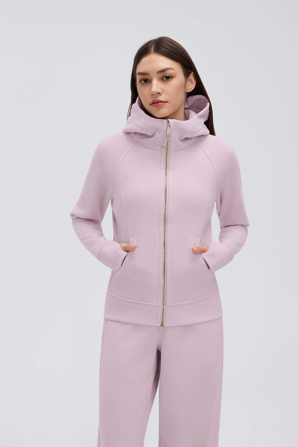 Buttery Soft, Warm & Cosy Arctic Jacket With Neck Warmer & Pockets - For Cold Climates