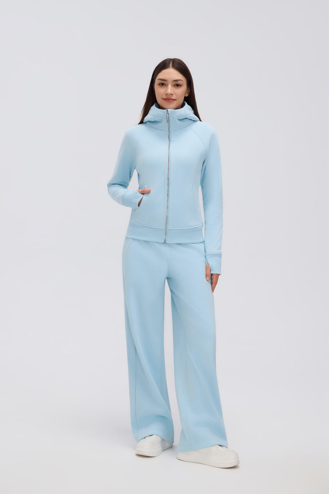 Buttery Soft, Warm & Cosy Arctic Jacket With Neck Warmer & Pockets - For Cold Climates