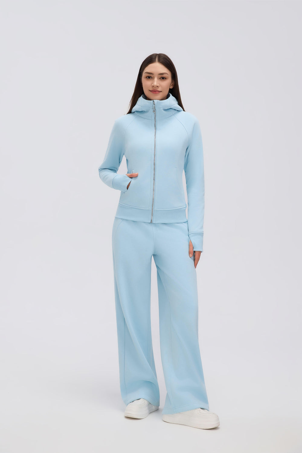 Buttery Soft, Warm & Cosy Arctic Jacket With Neck Warmer & Pockets - For Cold Climates