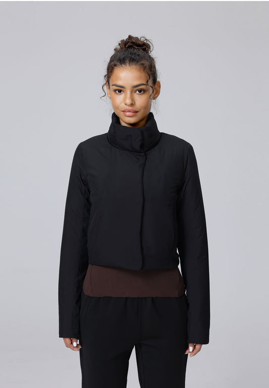 Triumph Puffer Jacket With Neck Protector & Hidden Pockets For Petites - For Cold Climates